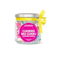 Cukierki owocowe bez cukru słoik 100g STEWIARNIA