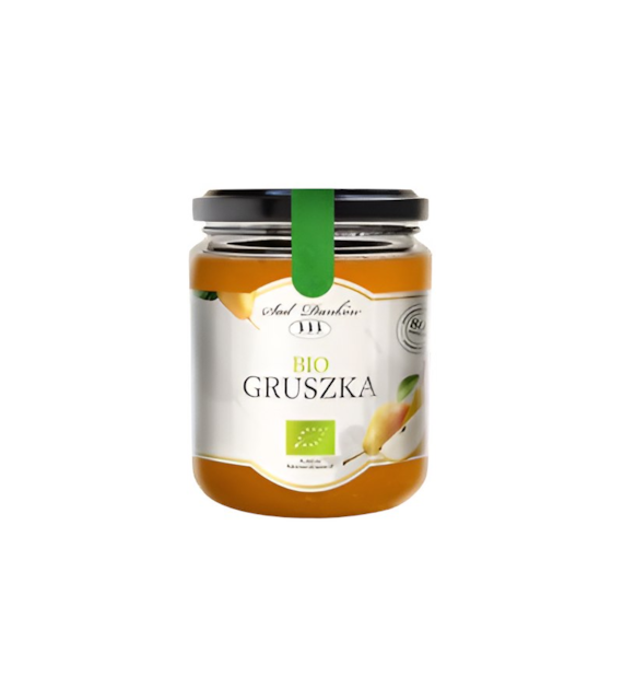 Dżem gruszkowy słodzony sokiem jabłkowym 260g SAD DANKÓW BIO