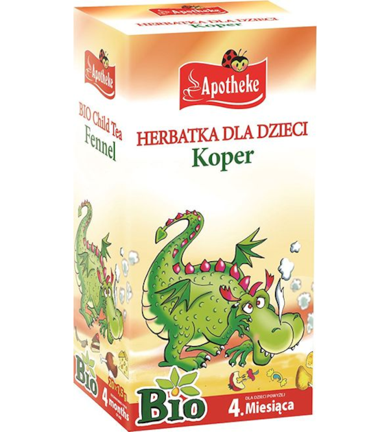 Herbatka dla dzieci Koper ekspres 20T APOTHEKE BIO