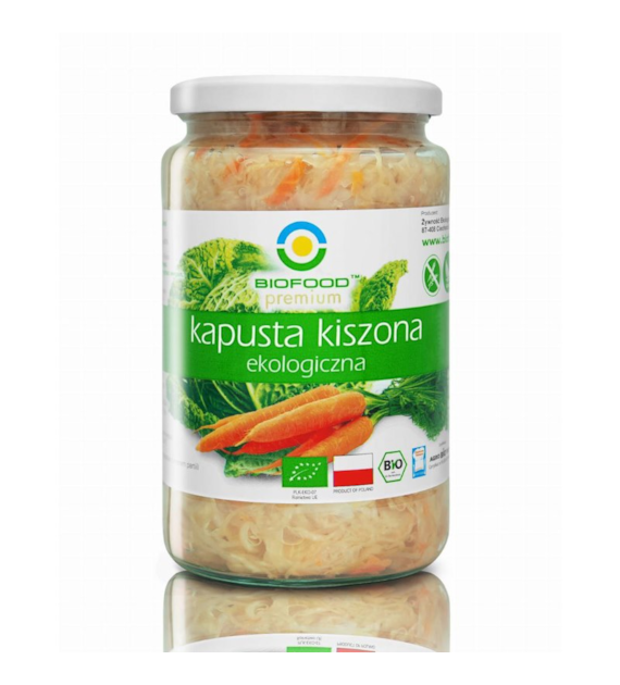 Kapusta kiszona z marchwią 700g BIOFOOD BIO
