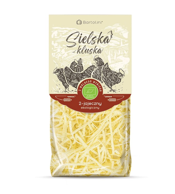 Makaron pszenny durum 2- jajeczny krajanka średnia 250g BARTOLINI BIO