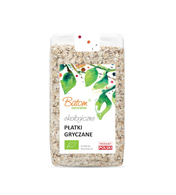 Płatki gryczane 250g BATOM BIO