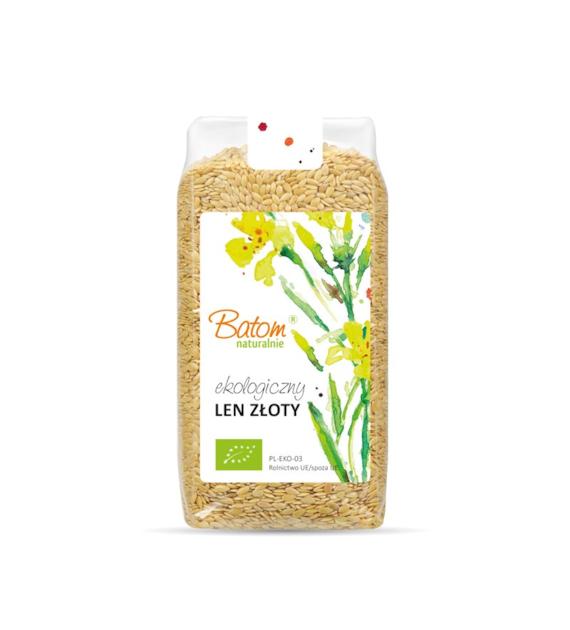 Siemię lniane złote 250g BATOM BIO