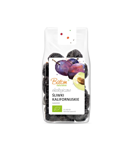 Śliwki kalifornijskie suszone bez pestek 250g BATOM BIO