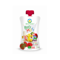 Mus owocowy Energia malina / banan / jabłko 200g BIOFOOD BIO