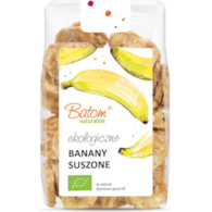 Banany suszone krążki 125g BATOM BIO