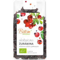 Żurawina słodzona sokiem jabłkowym 125g BATOM BIO