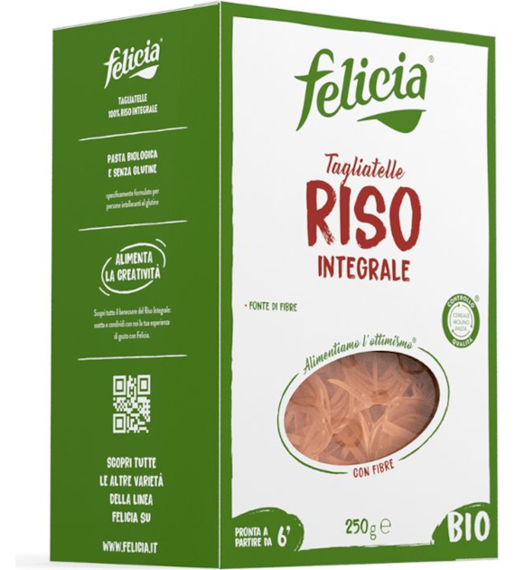Makaron ryżowy tagliatelle bezglutenowy 250g FELICIA BIO