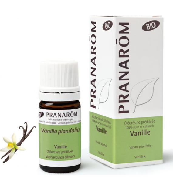 Olejek eteryczny waniliowy Vanilla planifolia 5ml PRANARÔM EKO