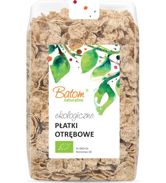 Płatki otrębowe 250g BATOM BIO