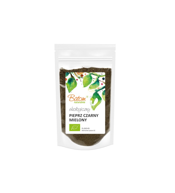 Pieprz czarny mielony 40g BATOM BIO