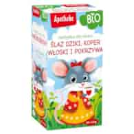 Herbatka dla dzieci Na oskrzela Ślaz dziki & Koper włoski ekspres 20T APOTHEKE BIO
