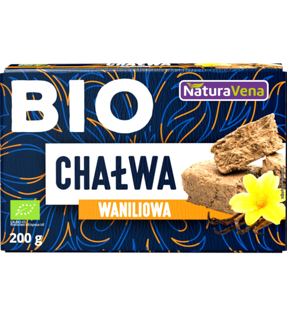 Chałwa waniliowa 200g NATURAVENA BIO