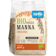 Kasza manna owsiana pełnoziarnista 400g NIRO BIO