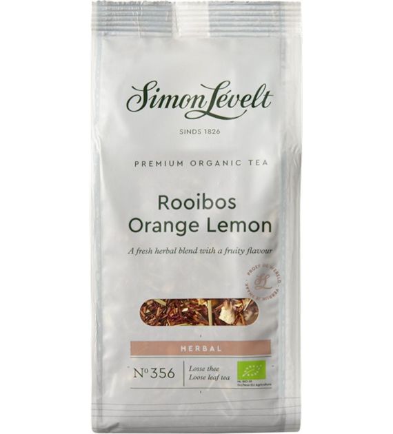 Herbata Rooibos pomarańcza cytryna 110g SIMON LÈVELT BIO