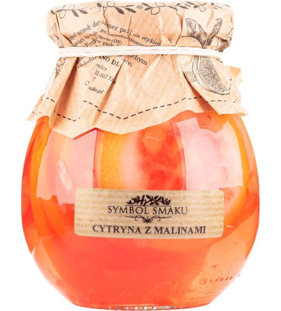 Cytryny w syropie z malinami 260g SYMBOL SMAKU