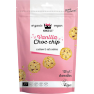 Ciasteczka owsiane z orzechami i dropsami czekoladowymi 100g KOOKIE CAT BIO