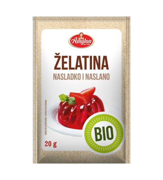 Żelatyna wieprzowa w proszku 20g AMYLON BIO