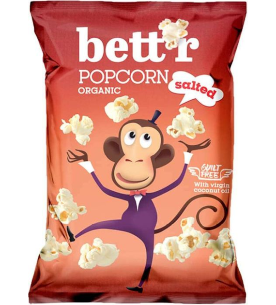 Popcorn solony 60g BETTR BIO