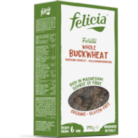 Makaron gryczany fusilli świderki bezglutenowy 250g FELICIA BIO