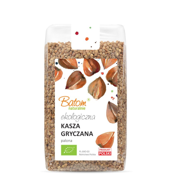 Kasza gryczana palona 1kg BATOM BIO