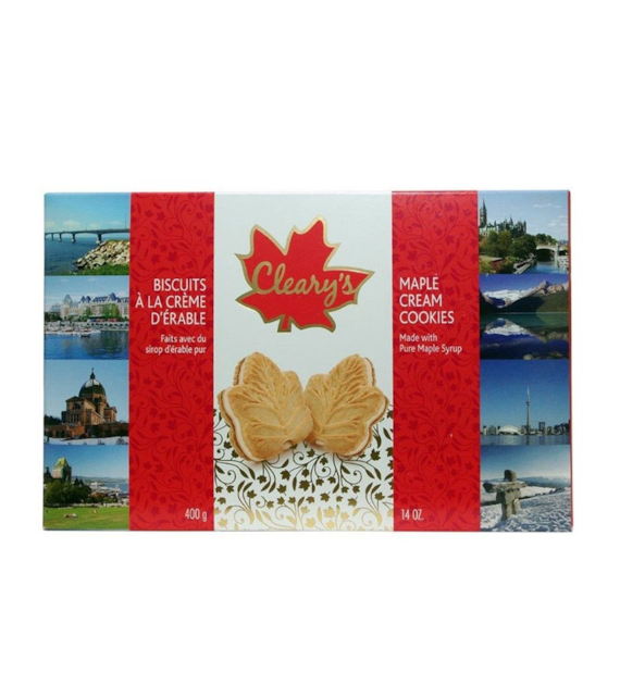 Ciastka z kremem i syropem klonowym 400g CLEARY'S