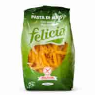 Makaron kukurydziany penne rurki bezglutenowy 500g FELICIA - najlepiej spożyć przed: 10.09.2027