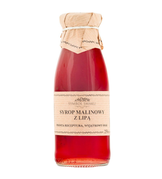 Syrop malinowy z lipą 250ml SYMBOL SMAKU