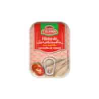 Sardynki portugalskie filety w sosie pomidorowym konserwa 100g RAMIREZ