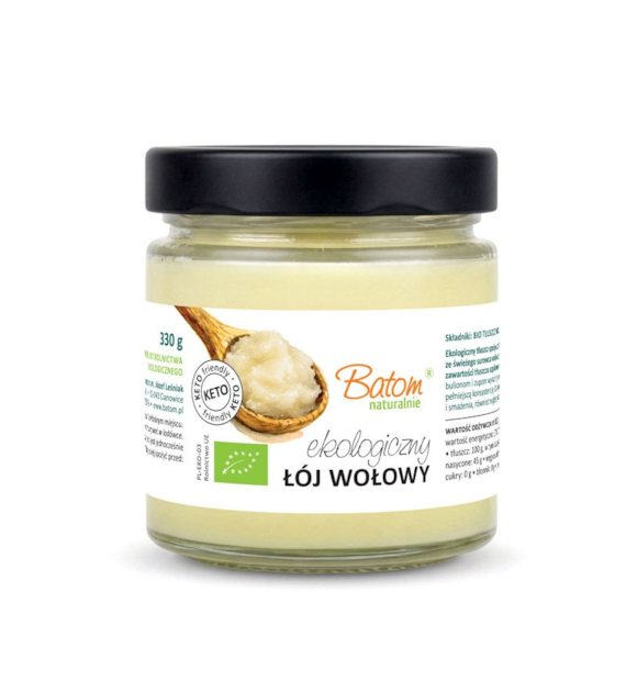 Łój wołowy 330g BATOM BIO