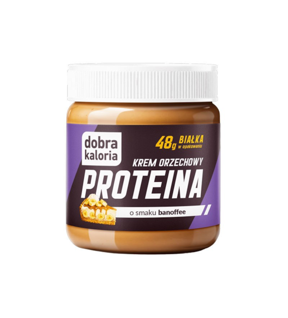 Krem proteinowy orzechowy Banoffee bez cukru 200g DOBRA KALORIA