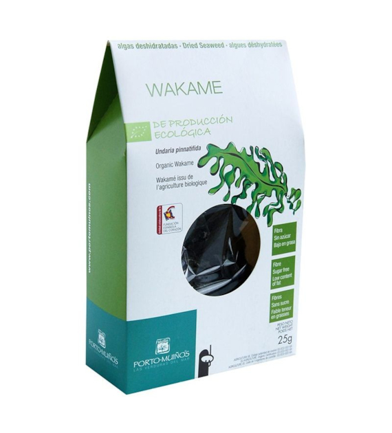 Algi wodorosty morskie Wakame 25g PORTO BIO