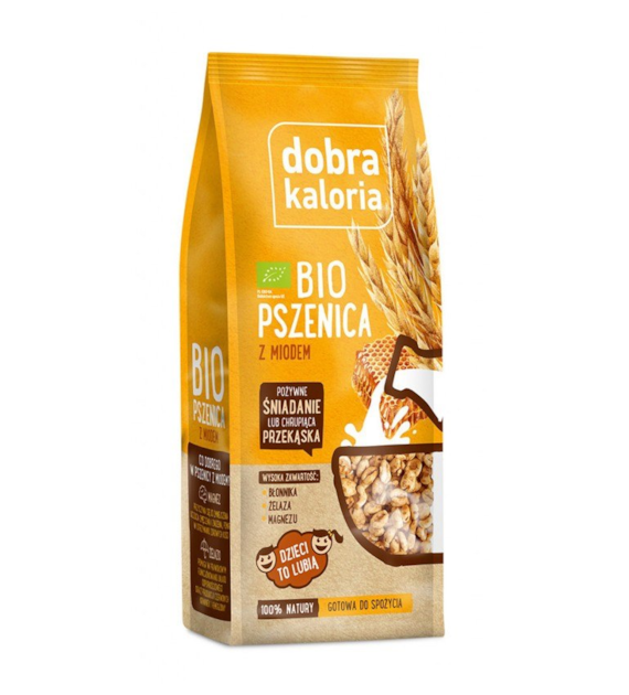 Chrupiąca pszenica z miodem 140g DOBRA KALORIA BIO