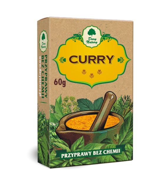Curry 60g DARY NATURY