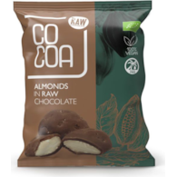 Migdały w surowej czekoladzie RAW 70g COCOA BIO