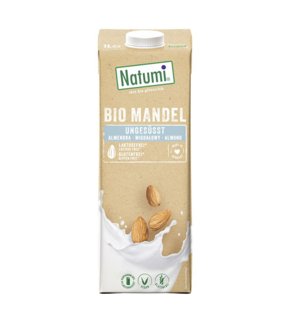 Napój migdałowy bez cukru 1l NATUMI BIO