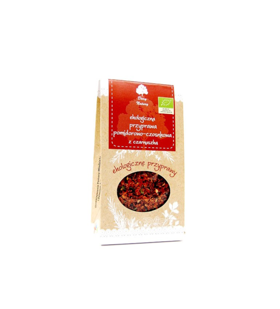 Przyprawa pomidorowo- czosnkowa z czarnuszką 40g DARY NATURY BIO