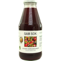 Sok z żurawin wielkoowocowych 500ml SAM SOK