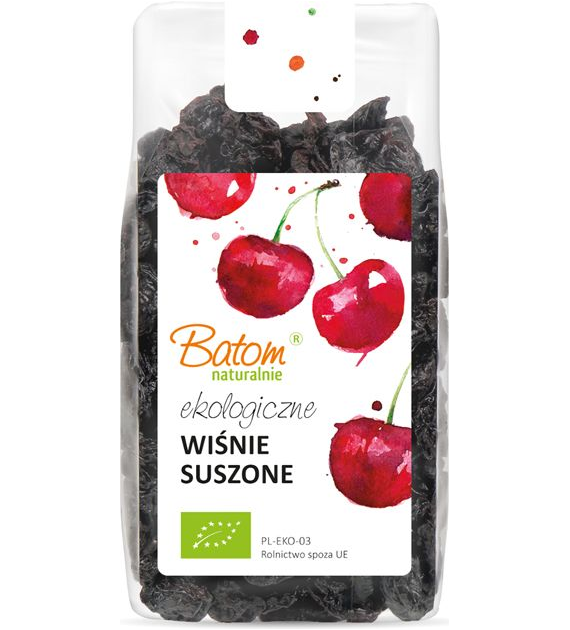 Wiśnie suszone bez pestek 100g BATOM BIO