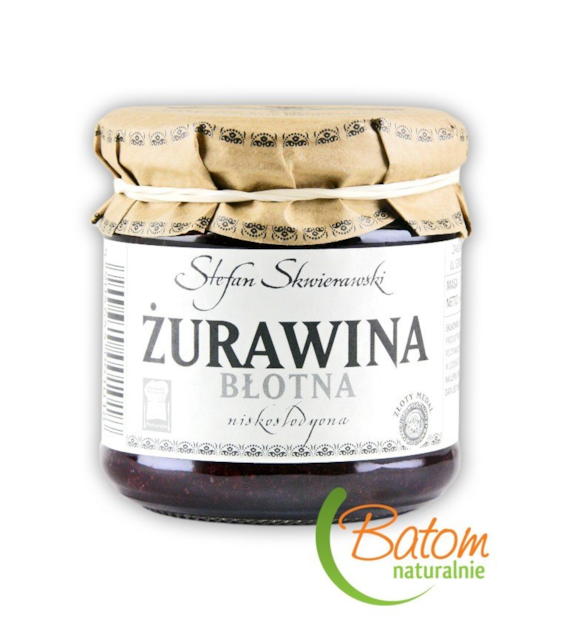 Żurawina błotna niskosłodzona 200g SKWIERAWSKI