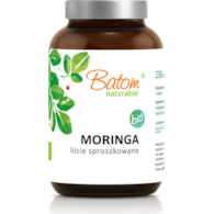 Moringa sproszkowane liście tabletki 500mg 250szt. BATOM BIO - suplement diety