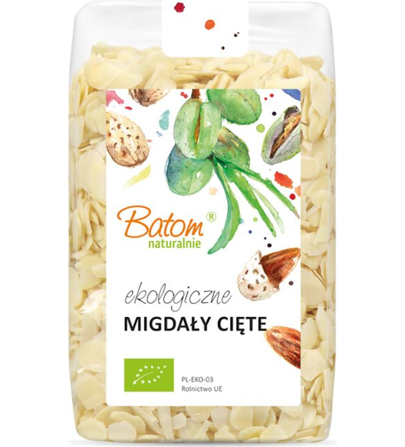 Migdały płatki cięte 250g BATOM BIO