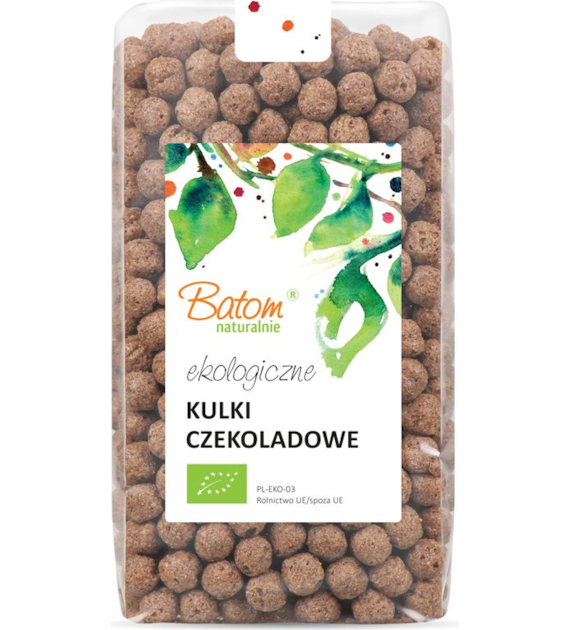 Płatki zbożowe Kulki czekoladowe 250g BATOM BIO