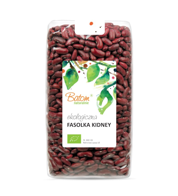 Fasola czerwona Kidney 1kg BATOM BIO