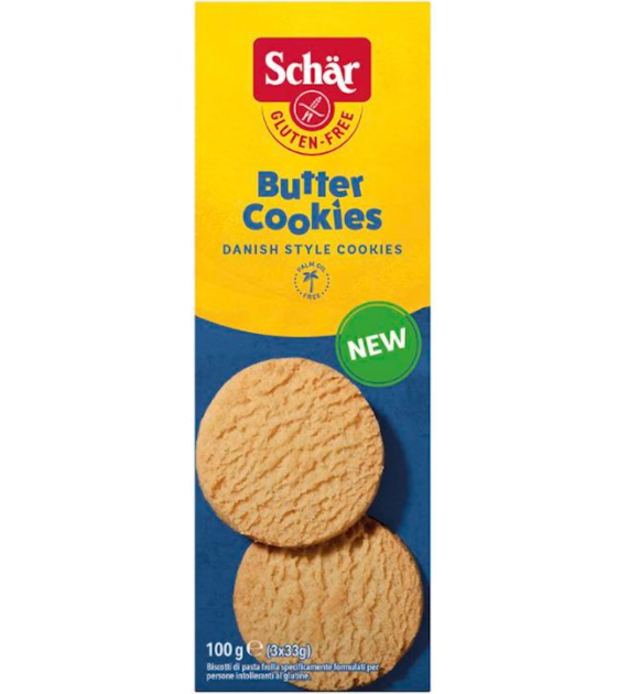 Ciastka kruche maślane bezglutenowe 100g SCHÄR