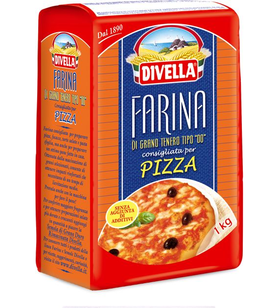 Mąka pszenna TYP 00 do pizzy 1kg DIVELLA
