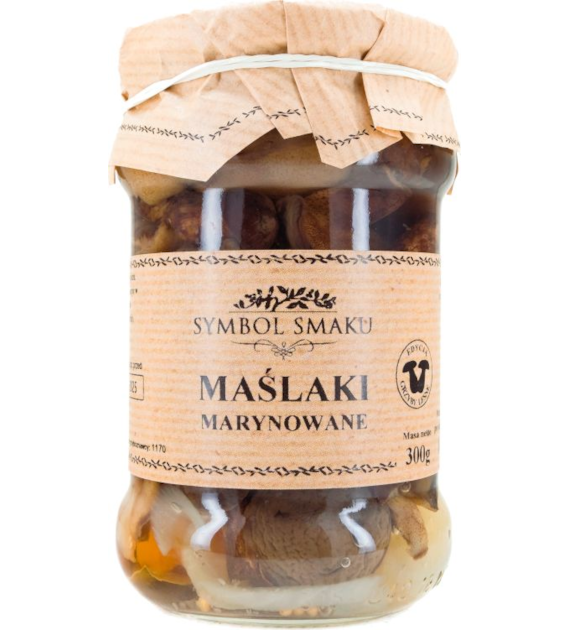 Grzyby marynowane Maślaki w occie 300 g SYMBOL SMAKU