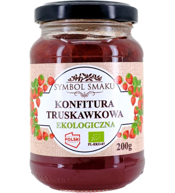 Konfitura truskawkowa 200g SYMBOL SMAKU BIO