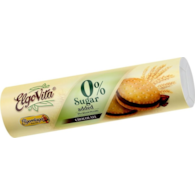 Ciastka markizy czekoladowe bez cukru 180g ELGOVITA