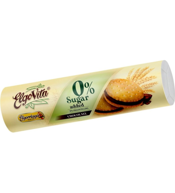 Ciastka markizy czekoladowe bez cukru 180g ELGOVITA